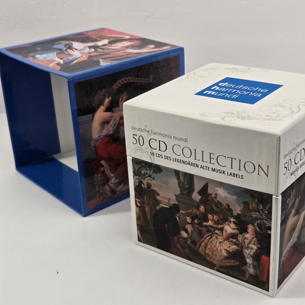 Various Deutsche Harmonia Mundi 50 CD Collection Box Set Baroque Ancient EX